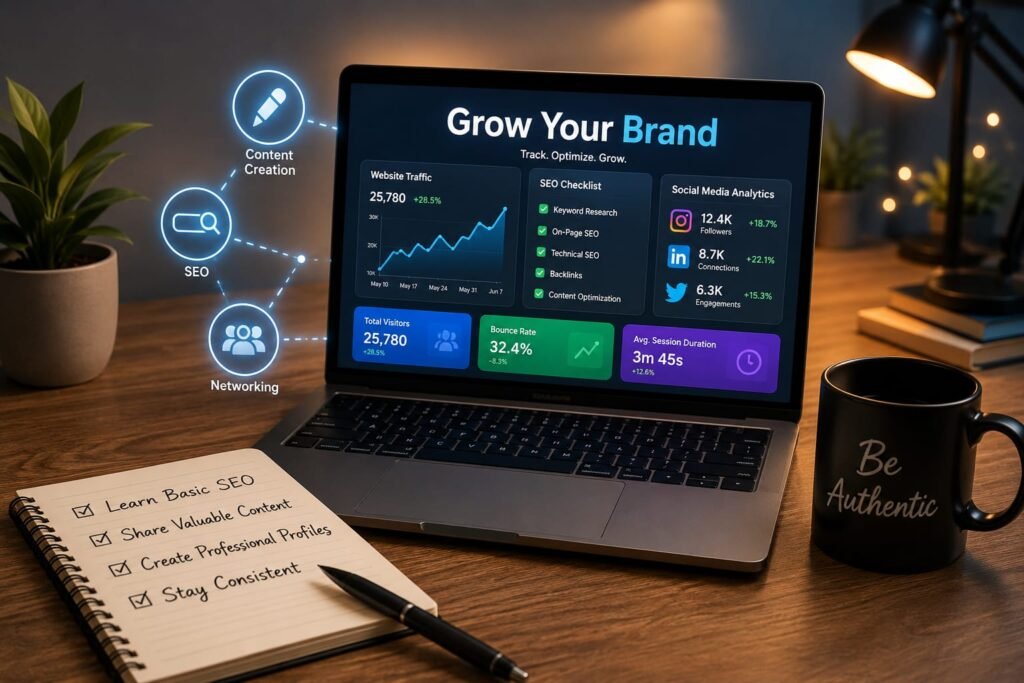Digital personal branding strategy
